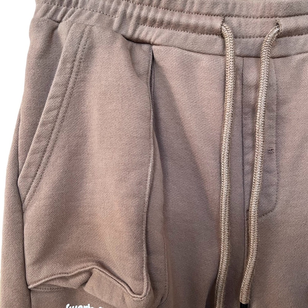 Quarterfinal Cargo Sweatpants RD/4 Mens Medium Beige Tan Pushing Limits Casual - Picture 2 of 15